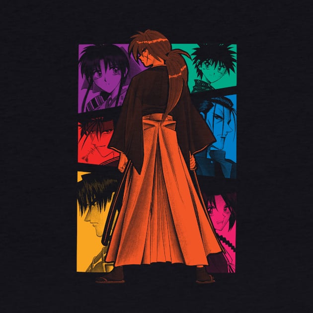 Color Kenshin Dark by geekingink